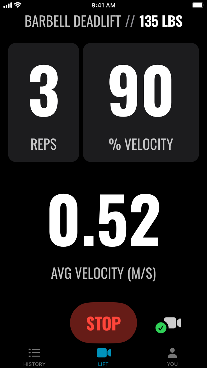 EliteForm Lift Tracker