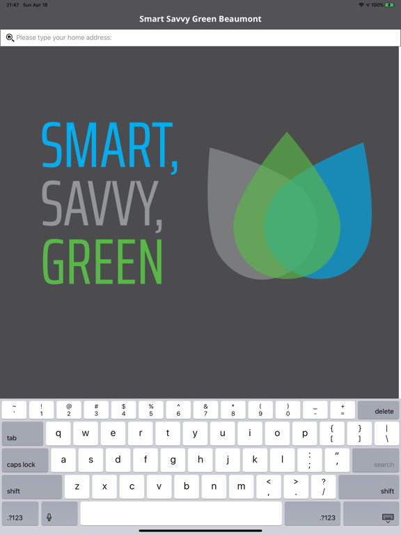 Smart Savvy Green Beaumont iPad screenshot 1 - Reference app