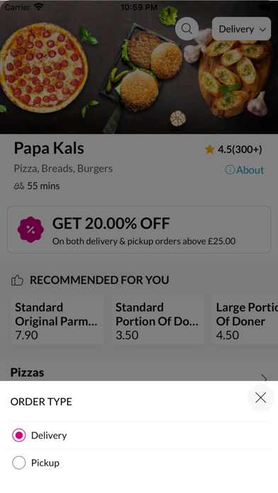 Papa Kals Stockton-on-Tees Screenshot