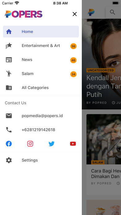 POPERS Screenshot
