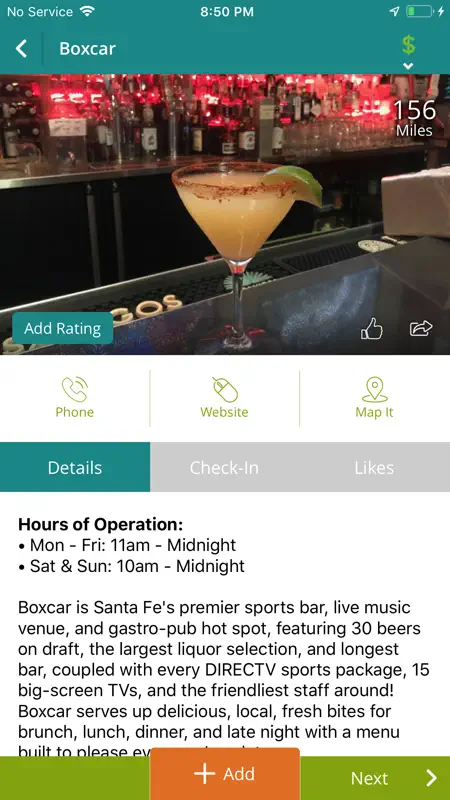 Santa Fe Margarita Trail screenshot 3 of 10
