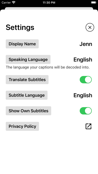ClosedCaptain Screenshot