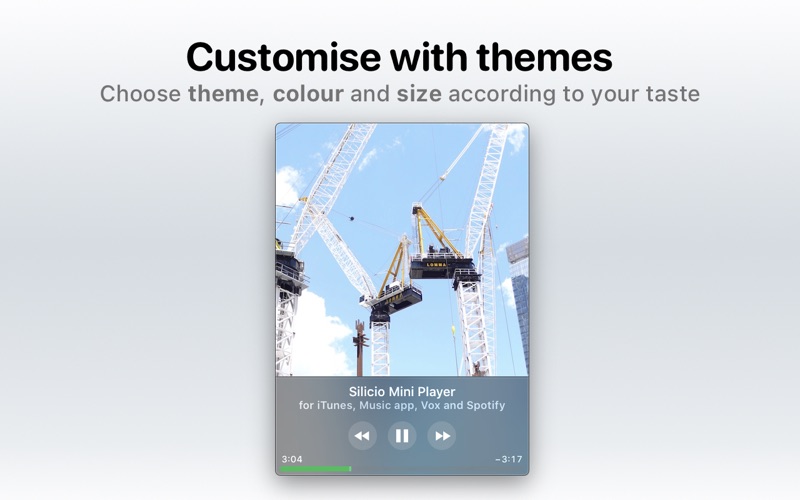 Screenshot #2 pour Silicio Mini Player