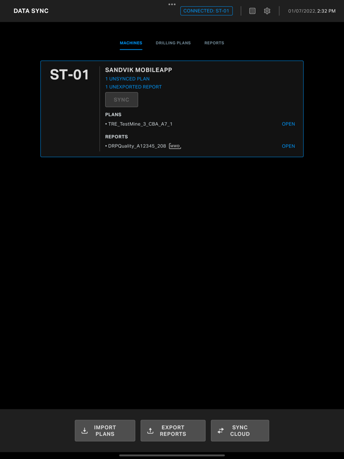 Sandvik DrillConnect