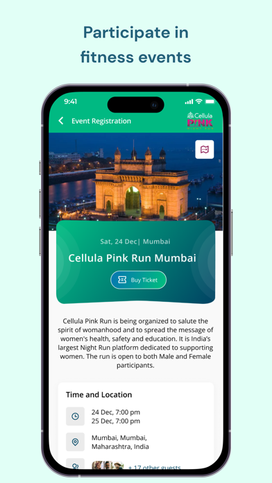 Cellula: Healthy Lifestyle App Screenshot