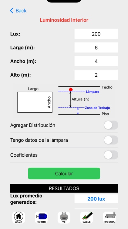 Cálculos eléctricos Pro Nom screenshot-5