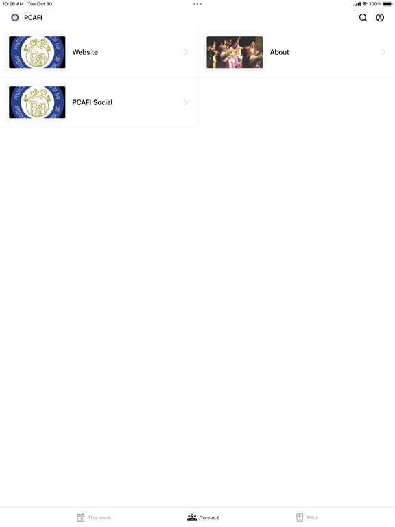 PCAFI Mobile iPad screenshot 2 - Education app