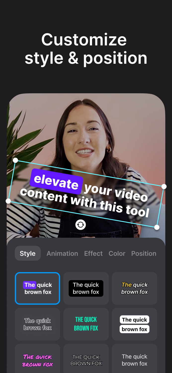VEED - Captions for videos