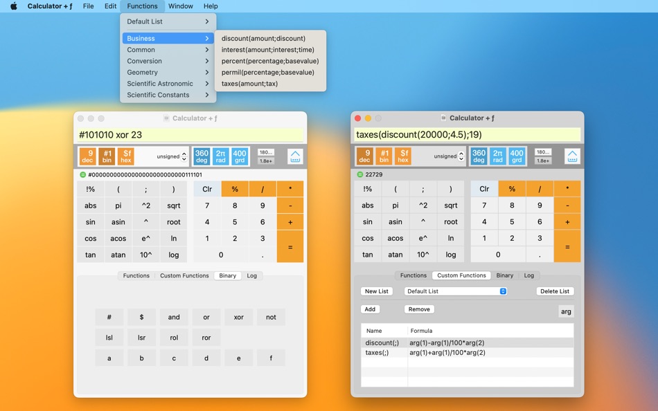 #2. Calculator + ƒ (macOS) 由: edv & medien GmbH