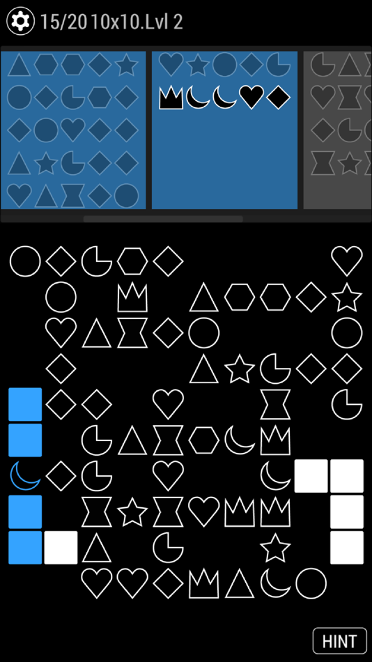 #3. Shapes Fit In (iOS) 由: Hieu Hoang