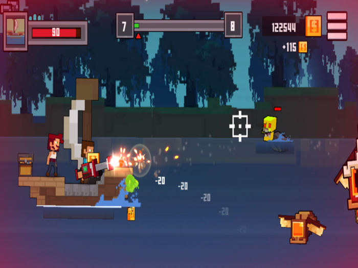 Alien Shooter Block Craft