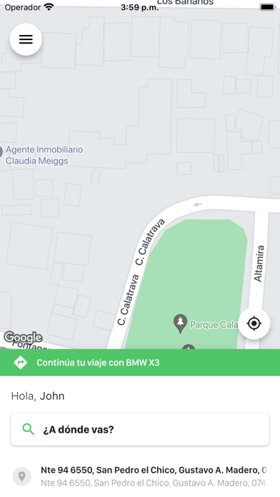 VAV Pasajero Taxi Screenshot
