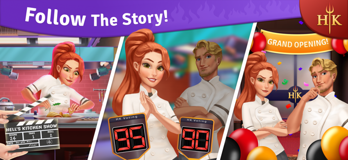 Hells Kitchen Match and Design