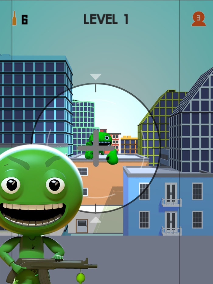 shooter sniper of green ban