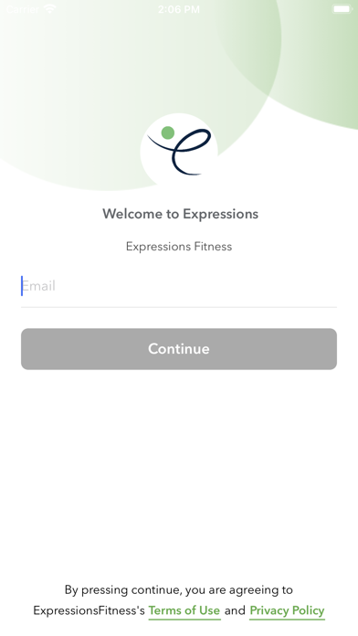 Expressions Fitness Screenshot