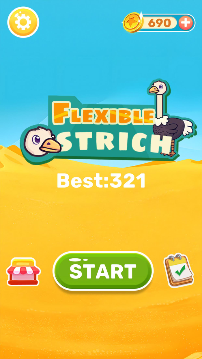 Flexible Ostrich
