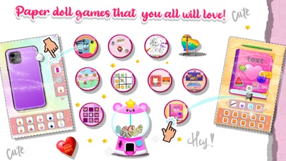 DIY Paper Doll Chibi Dress Up Screenshot