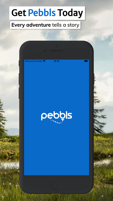 Pebbls - Slow Travel Tracker Screenshot