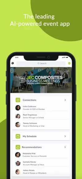 Game screenshot JEC Business Meetings apk