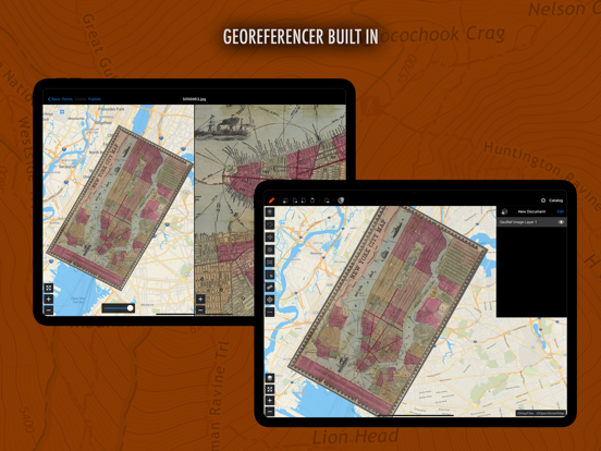 CartoLake - Map Studio iPad screenshot 3 - Navigation app