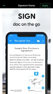 pro scanner app-docs scan,sign iphone screenshot 4