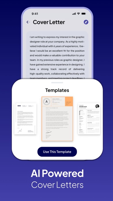 Jubi - CV & Resume Maker Screenshot
