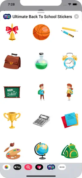 Game screenshot Ultimate Back To School Emojis mod apk