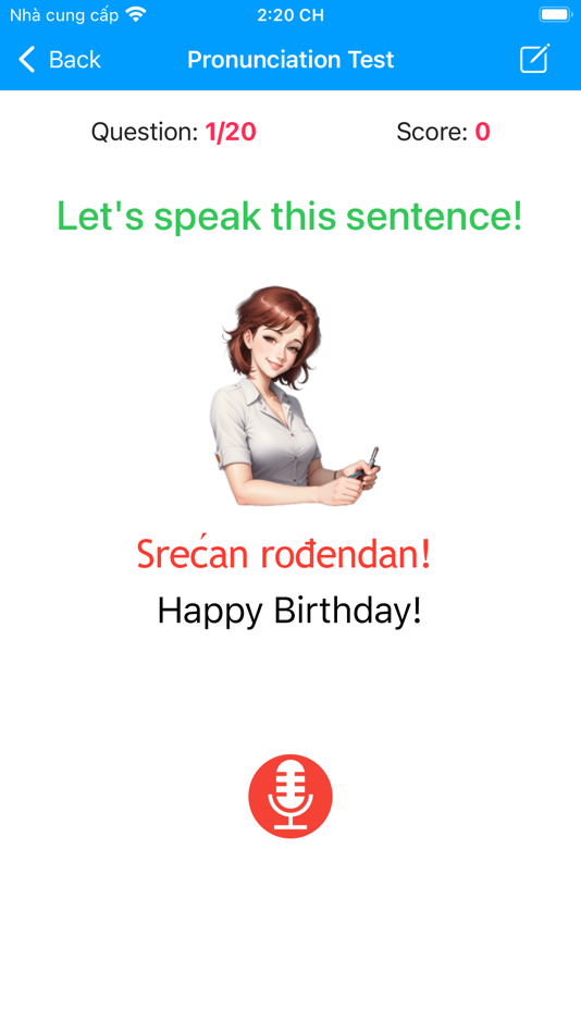 #3. Learn Serbian Language Offline (iOS) Podle: Duc Tang Van