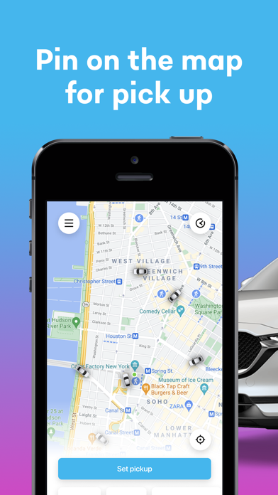 Rydei Taxi: Jersey, Hoboken Screenshot