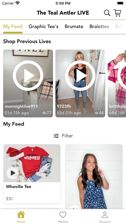 The Teal Antler LIVE