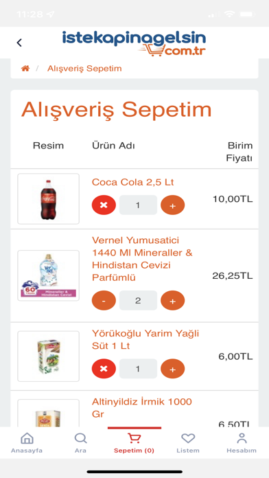 İste Kapına Gelsin Screenshot