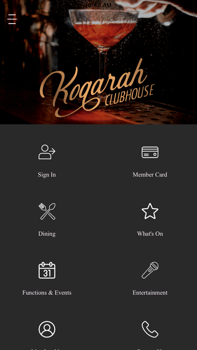 Kogarah Clubhouse Screenshot