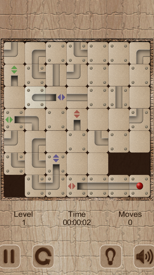 #6. Roll the labyrinth tunnel ball (iOS) 由: Ruslan Goncharenko