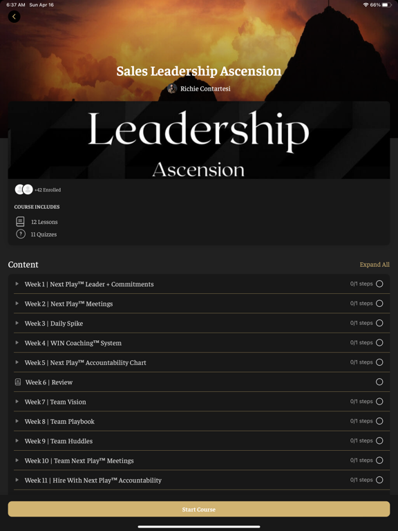Next Play Academy iPad screenshot 2 - Productivity app