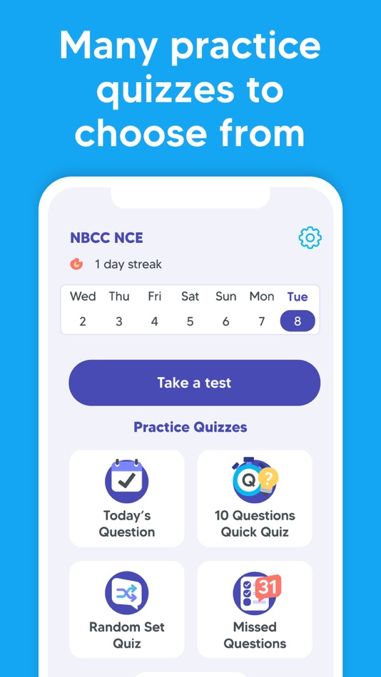 #5. NCE Exam Prep 2023 Test (iOS) 由: Best Fun Games