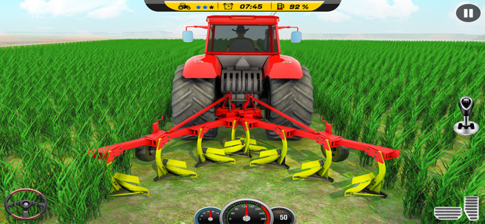Tractor Driving Farming Sim 3D