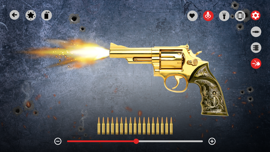 #4. Gun noise - Gun shot sounds (iOS) 由: ProxGlobal Inc