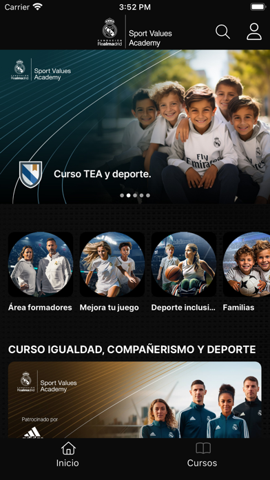 Fundación Real Madrid SVA TV Screenshot