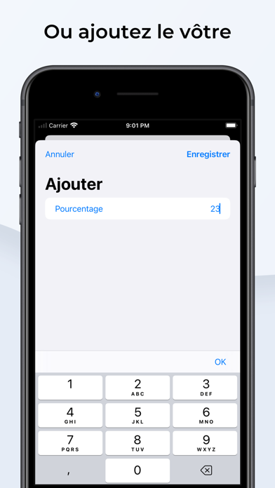 Screenshot #3 pour Tîp: Calculateur de Pourboires