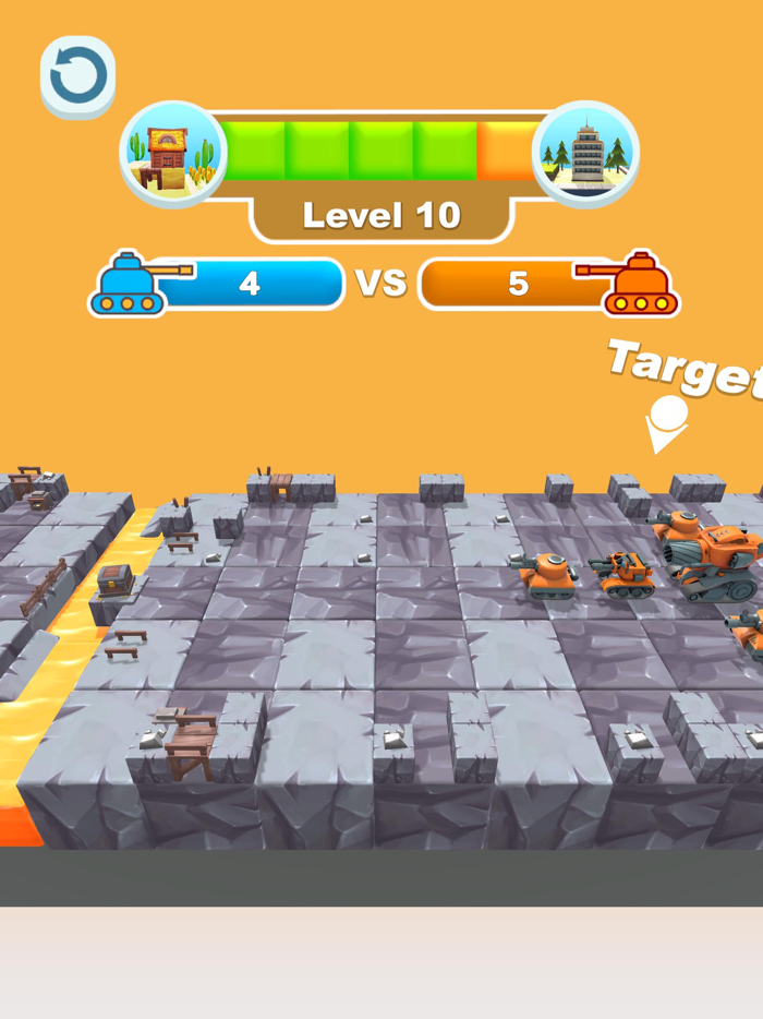 Merge Tank Master Star Clash