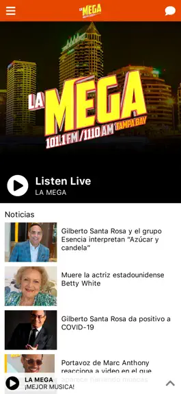 Game screenshot La Mega Tampa 101.1FM & 1110AM apk