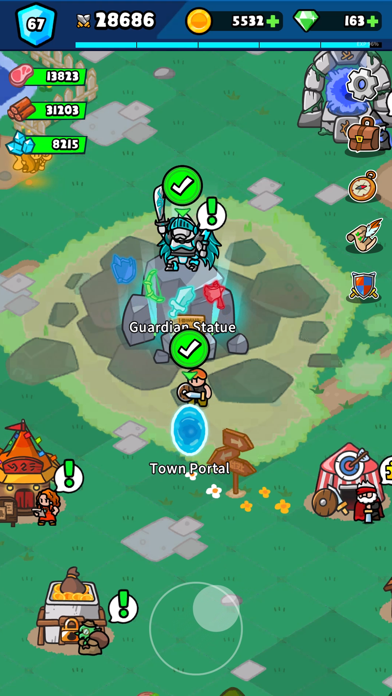 Rumble Heroes : Adventure RPG Screenshot