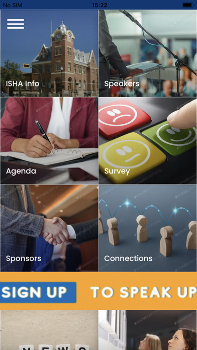 ISHA Conf Screenshot