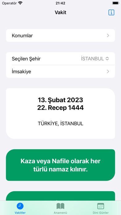 Islam App - Ezan, Kuran, Namaz Screenshot