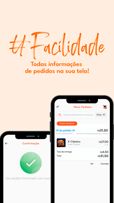 Click Delivery App Screenshot