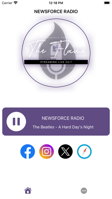 NewsForce Radio Screenshot