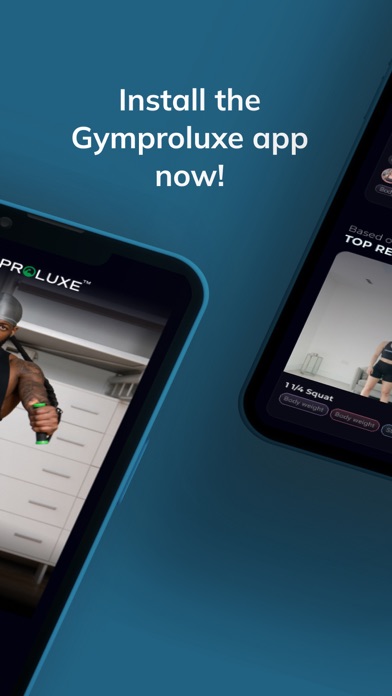 Gymproluxe - Fitness Screenshot