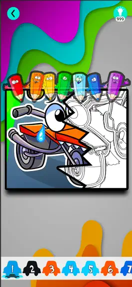 Game screenshot Rainbow Color Cars For Friends hack