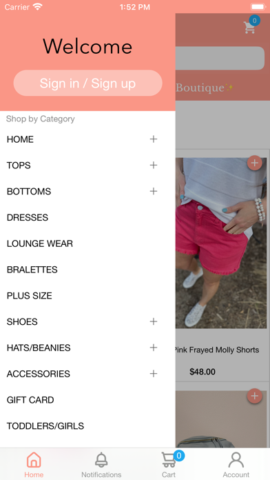 Wild Roots Boutique Screenshot