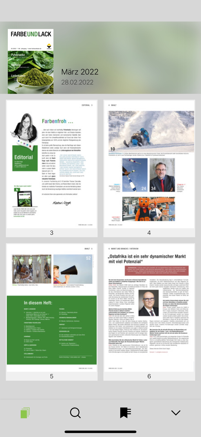 FARBE UND LACK // KIOSK APP